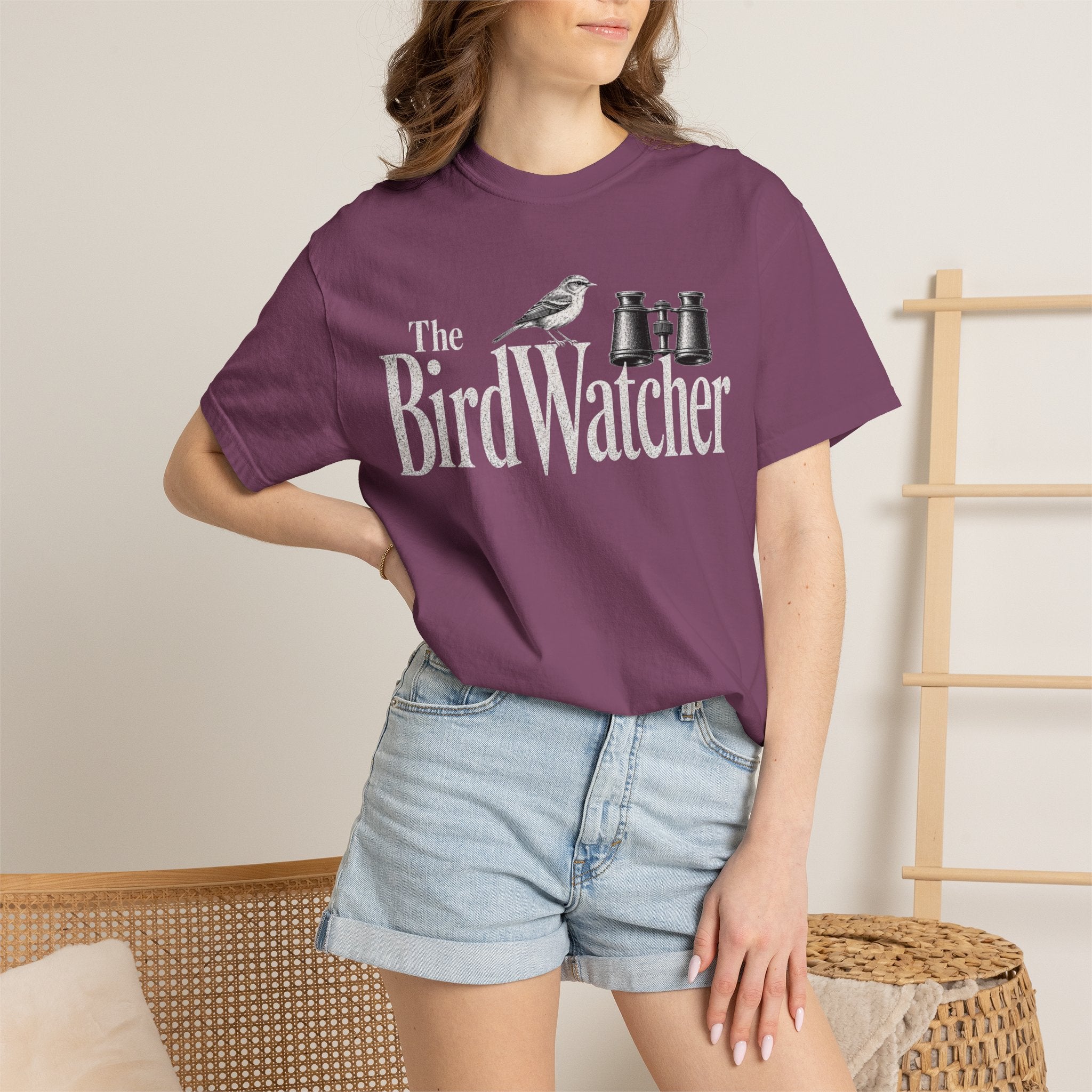 The Birdwatcher T-Shirt — Bird Watching Tee for Nature Lovers