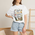 Save the bees, sustain our future T-Shirt — Floral Beekeeper Garden Tee
