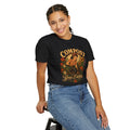 Funny Quote 'Compost Your Enemies' Vintage Gardening Theme Garment-Dyed T-shirt