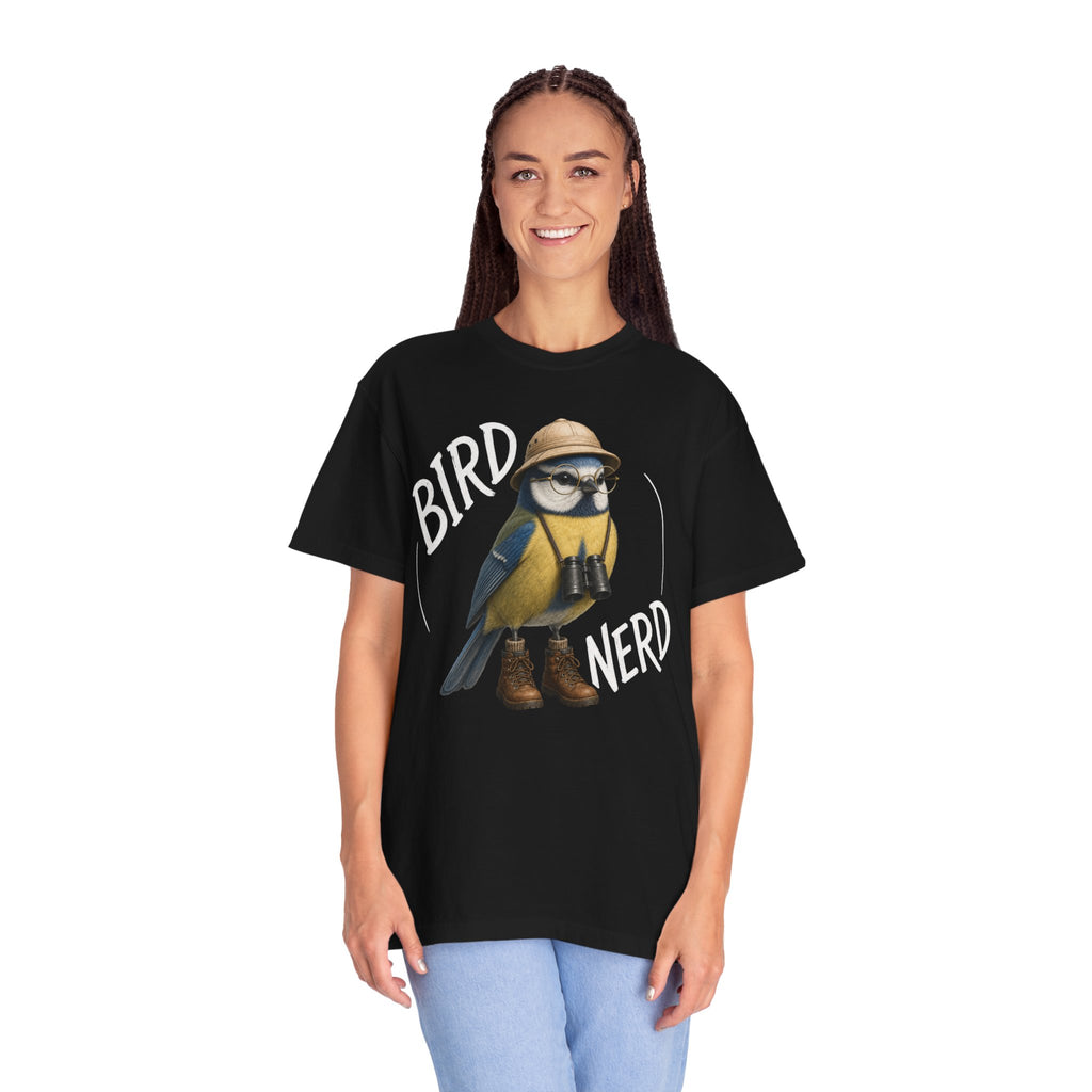 Bird Nerd T-Shirt — Funny Blue Tit Bird Quote Tee