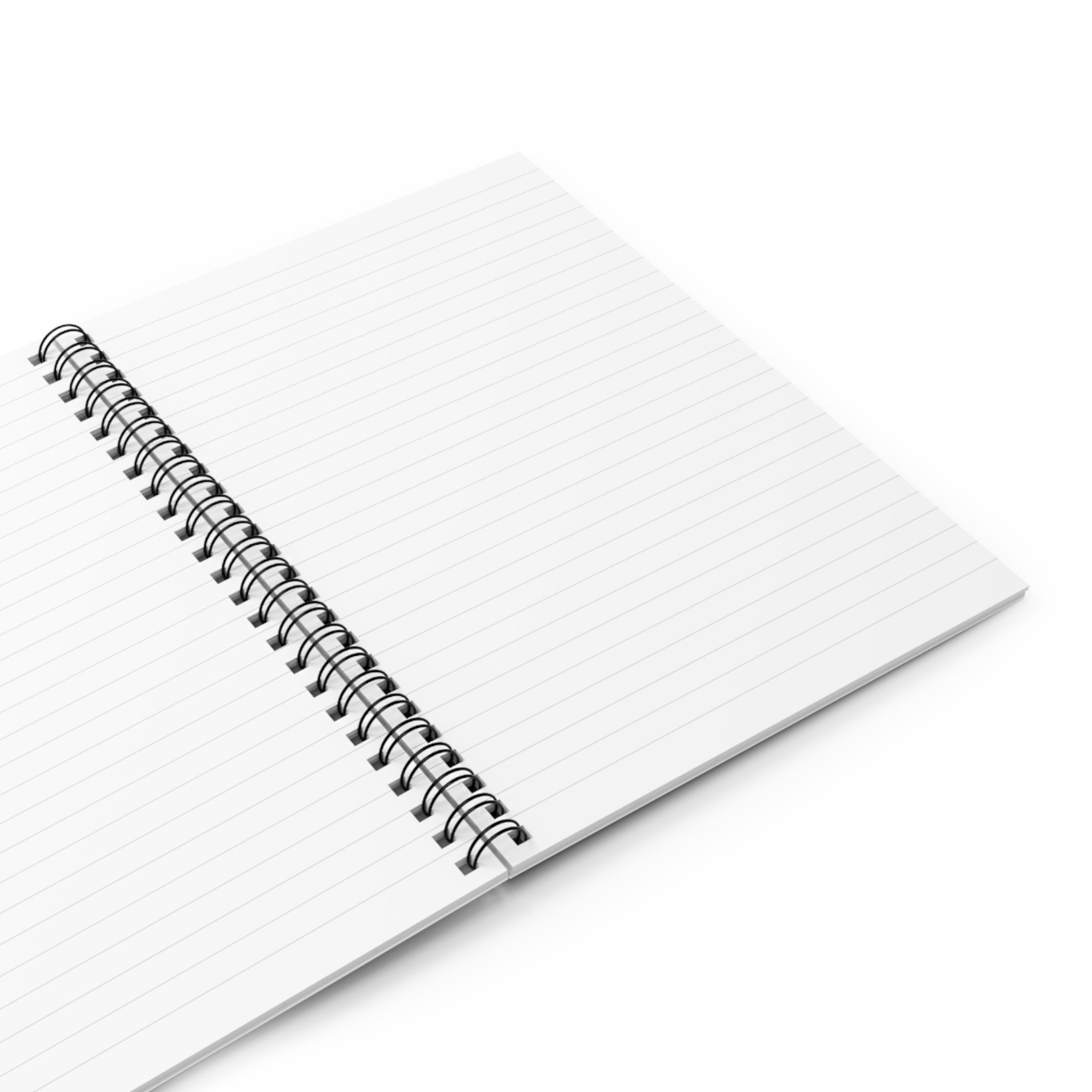 A-Frame Forest Cabin Spiral Notebook — Rustic Cozy Cottage Journal