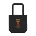 We Bird at Dawn Cotton Tote Bag – Vintage Red Scarlet Tanager Bird Eco Shopper