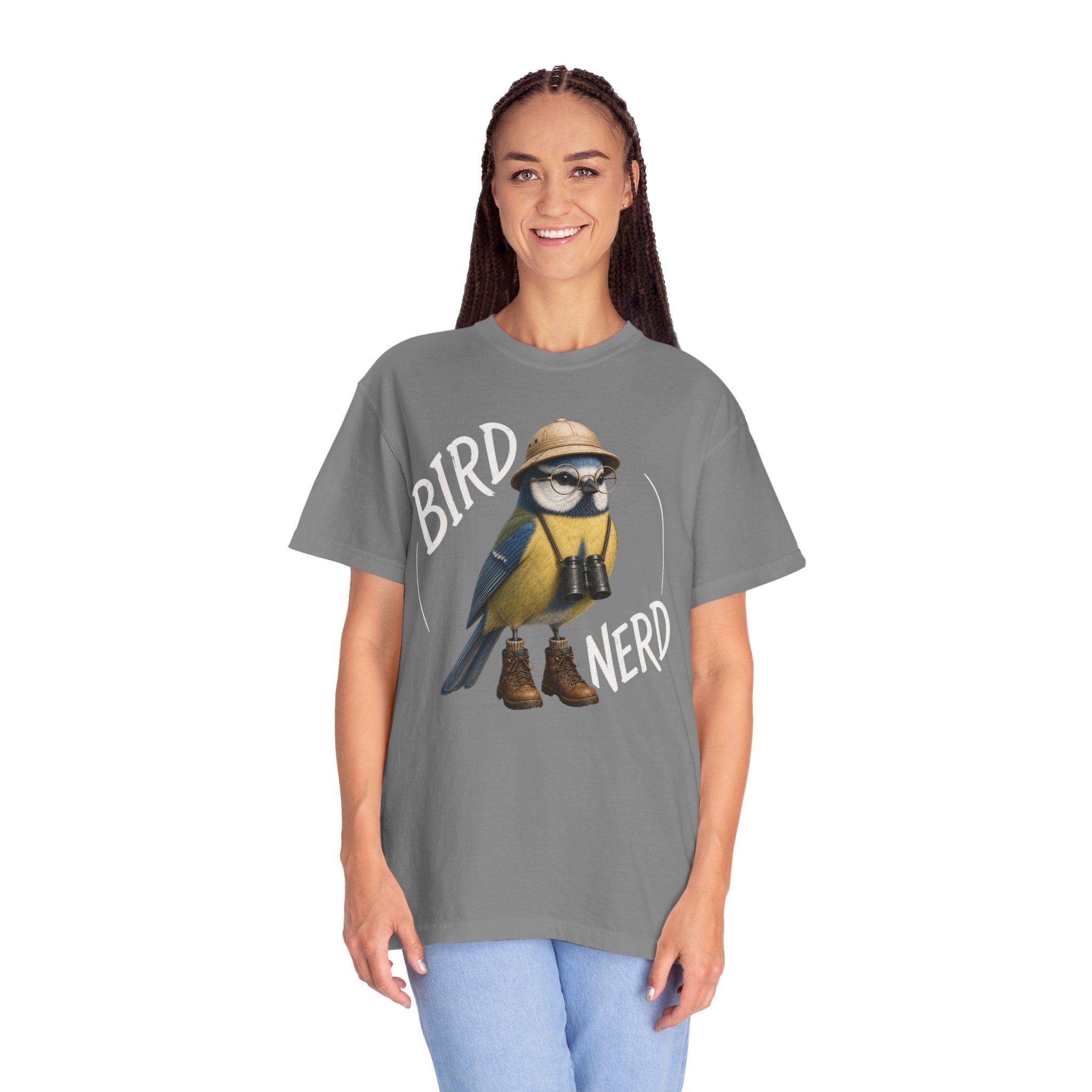 Bird Nerd T-Shirt — Funny Blue Tit Bird Quote Tee